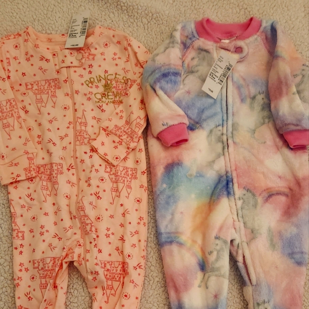 The children's place onesies 0-3 months